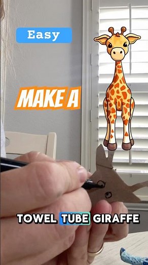🦒 ZERO Dollar ZOO Craft Project🦁 #easycrafts
