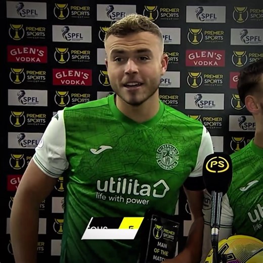 Ryan Porteous: Holiday Cheer with Hibs Fans