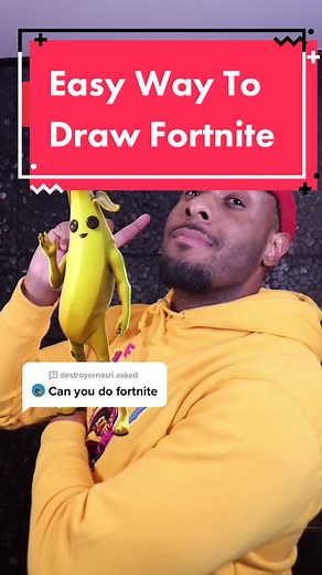 How to Draw Fortnite | Art Challenge Tutorial