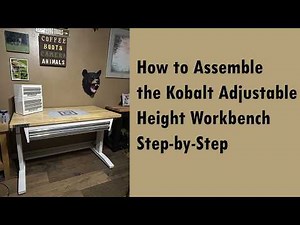 How to Assemble the Kobalt Adjustable Height Workbench Step by Step