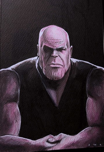 How to Draw Thanos Step by Step