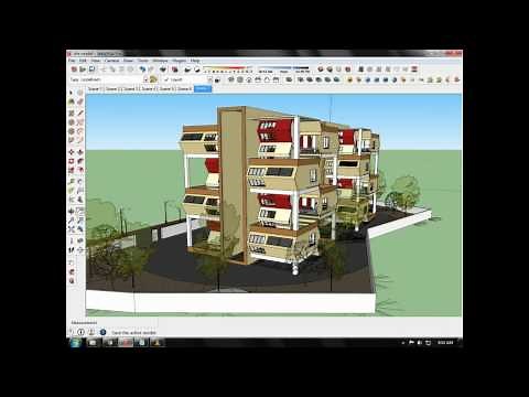 how to make sketchup walkthrough