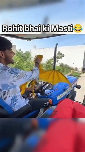 Rohit bhai ki Masti😂#nishudeshwal#rohitdeshwal#modifiedtractor#tractorstunt#tochanking#shorts#viral
