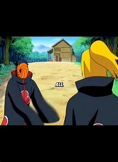 Deidara want to see Tobi face 😆 #tobi #deidara #obito #deidaraedit #akatsuki #narutoshippuden #english #edit