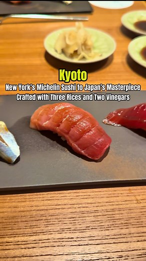 Is the value of a Michelin star truly real? A Michelin-starred sushi experience — now in the heart of Kyoto🍣 Watching the chef’s delicate hands craft each piece was pure art. The toro melted like a dream, the ikura sparkled like jewels. ［Private tour in Japan🇯🇵✨］ Japan is full of hidden gems like this — and the best way to discover them is through a private local tour, crafted around your taste and curiosity. Make your Japan trip more special😊 | Kazu Tour Guide