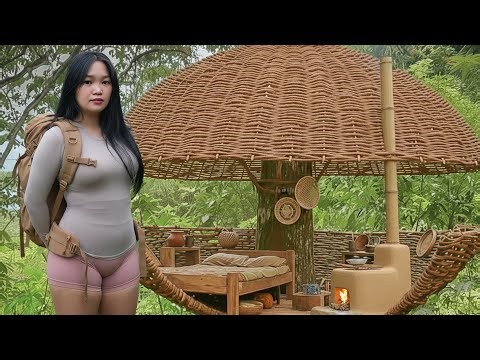 Building an Amazing House with Simple Tools in the Tropical Rainforest