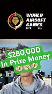 Airsoft Competition offering $280,000.00 in Prize Money.