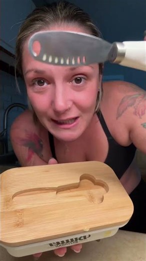 I don’t know why I’ve never purchased a butter dish to put my sticks of butter in