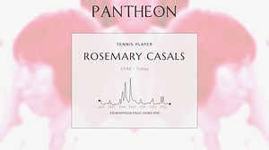 Rosemary Casals Biography | Pantheon