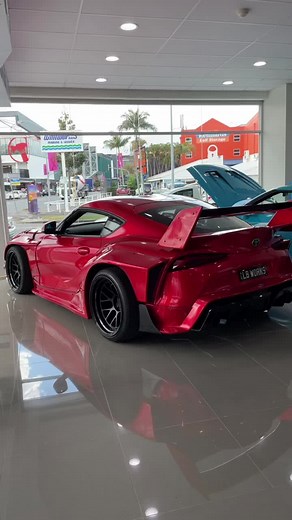 Custom Liberty Walk Supra on Display