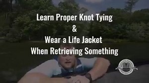 May 20-26, 2023 is National Safe Boating Week. Many people drown every year retrieving objects like boats that have drifted away. Please keep your life jacket with you after you have launched your boat in case it drifts away, and you need to retrieve it. Also, knowing how to tie a proper knot will help. #NationalSafeBoatingWeek #lrcorps #WaterSafetySaturday #watersafety #pleasewearit | Little Rock District, U.S. Army Corps of Engineers | Facebook