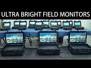 Custom Ultra Bright Display Field Monitors Ready To Go
