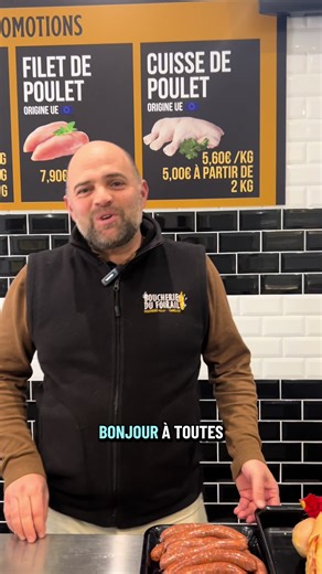 🥩 Les paniers de la semaine sont disponibles ! Cette semaine, retrouvez nos paniers à 25€ et 50€ 🔥, pensés pour vous faciliter les repas du quotidien ! Découvrez de la viande fraîche et de qualité ! 📅 Disponibles dès aujourd’hui jusqu’au dimanche 15 février ! 👉 Pour passer commande : 📞 Par téléphone : 05 47 56 03 78 📍 En boutique : 11 rue Junien Rabier, 24100 Bergerac On vous attend nombreux ! À très vite à la Boucherie du Foirail 🖤 ◾️ Boucherie du Foirail ◾️ Ouvert 7j/7 🕦 ◾️ Tel : 05 47