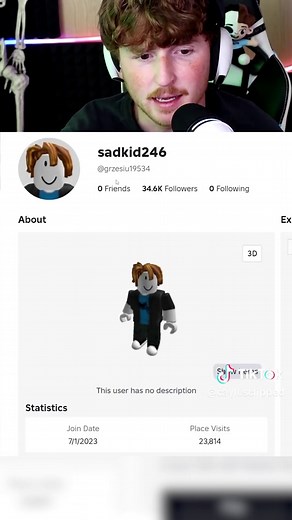 Saddest Roblox Accounts: The Story of Sad Kid 246
