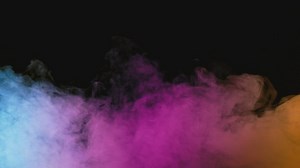 Smoke billowing from the bottom left of frame - Free Stock Video