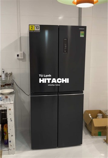 Unboxing Tủ Lạnh Hitachi Mới Cho Nhà