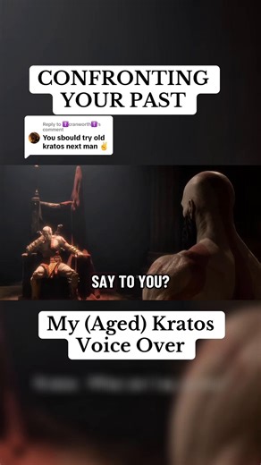 Kratos Confronts His Past in Iconic Voice Over