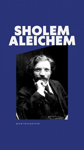 Happy birthday to Sholem Aleichem, the father of modern Yiddish literature! Born in 1859, he brought Eastern European Jewish life to the world with humor, heart, and resilience. His stories, especially Tevye the Dairyman, inspired Fiddler on the Roof and continue to shape Jewish culture today. Over 100,000 people attended his funeral in 1916—a testament to his impact. His words still remind us that even in hardship, there’s room for laughter and hope. #SholemAleichem #Yiddish #JewishHistory #Fid
