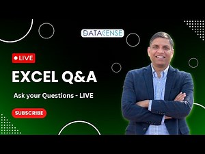 Excel Problems? Let’s Fix Them LIVE | Q&A Session