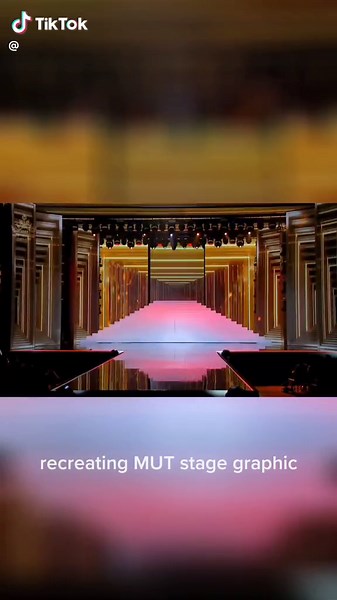 Stage Graphics for Pageant | Miss Universe Background Loop