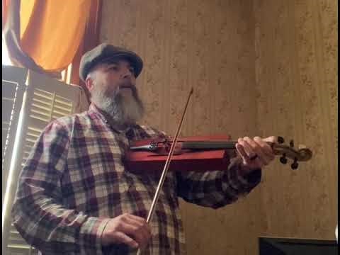 “Peg And Awl” on homemade fiddle