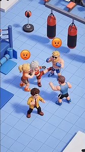 Angry Boxing Gym Fight! 🥊 Crazy Training & Epic Battle | 3D Boxing Game
