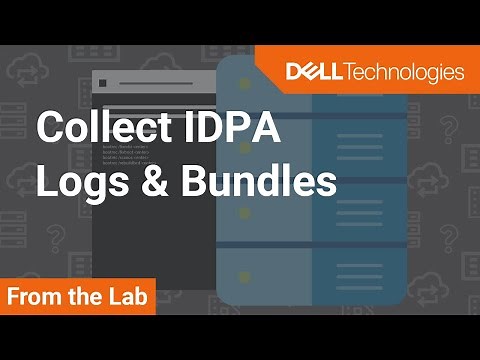 How to collect Logs/Bundle for an Integrated Data Protection Appliance (IDPA)