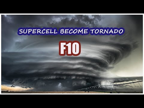 Top 1 | If This Supercell Change To Supermassive F10 Tornado | 100thousand People Gonna Die⚠️⚠️