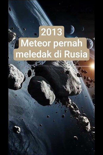 Meteor Pernah Meledak di Rusia