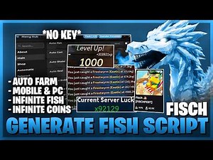 Fisch Script *NO KEY* - Auto farm, Infinite Fish, Auto Fish, Auto Reel, Auto Spear, Dupe & More! 🎣🌊