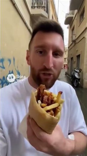 ο messi τρώει σουβλάκι 🤣🤣🤣 #humor
