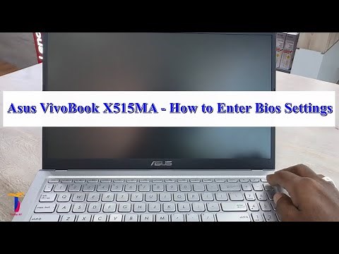 Asus VivoBook X515MA - How to Enter Bios Settings and Boot Menu