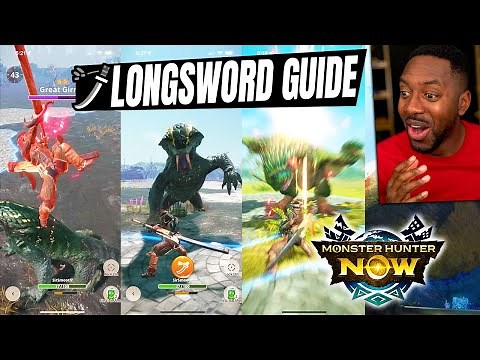 Monster Hunter Now • Best Longsword Guide | How To Play, Builds - Beginner Tips