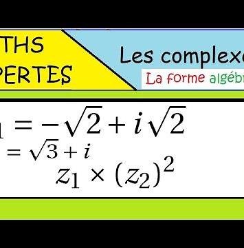 Les complexes- Maths expertes - Calculs produit et forme algébrique - n°106 p 35