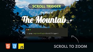 JS - 🔥震撼！GSAP滚动视差特效教程 | 让你的网页炫酷十倍的缩放动画 ✨
