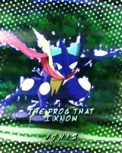 The frog that i know🐸 || Greninja❄️