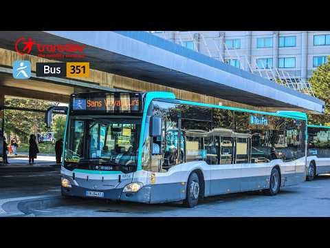 Transdev Express Roissy - Ligne 351 : Roissypôle → Rond Point Paul Vaillant Couturier