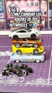 How to swap the wheels on your Hot Wheels 🛞🔄🚗 #hotwheels #hotwheelscustoms #diecast #carcommunity