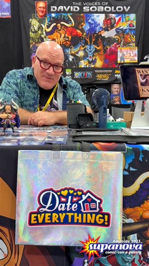 "If it's a 1v1, always bet on Kaido." That's right, Supa-Fans; VA Supa-Star David Sobolov joins us for Day Two of Supanova in Adelaide! Catch him in the Guest Signing Area all weekend long, and if we can offer "One Piece" of advice: don't miss his 2:30pm panel at the Imagineers Stage, where he will be sharing stories from his incredible career. Remember to stay up to date on all the latest news and information, download the official Supanova App at supa.fans/SupanovaApp and hit attending on the 
