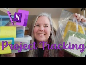 Creating a quilting notebook dashboard and project tracker