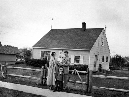 Vintage photos show what daily life was like in America's first 1950s suburb