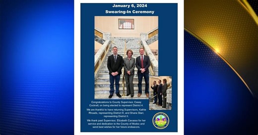 Modoc Board of Supervisors welcomes new member and returning incumbents