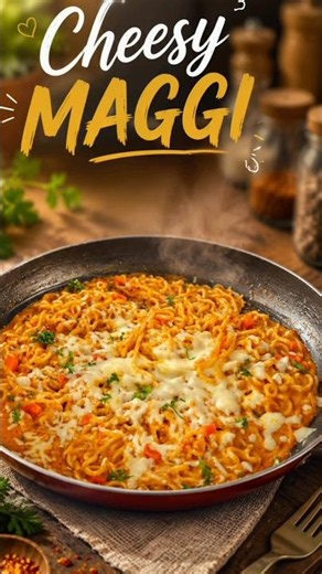 Vegetable Cheese Maggie Recipe... Creamy Vegetable Cheese Maggi | Quick & Easy 10-Minute Recipe 🍜