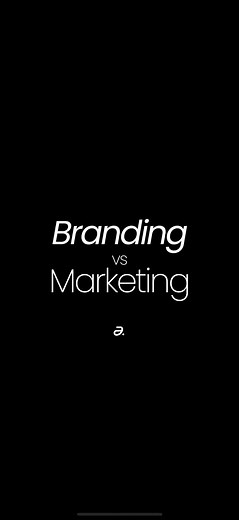 I was reminded of this video I made last year, and honestly… the message is even more true now than it was then. Most businesses think MARKETING is what makes people buy. But the truth is… marketing gets attention. BRANDING creates belief. Marketing might get someone to click. But branding is what makes them trust you enough to stay, buy, return, and tell everyone else about you. One is visibility. The other is meaning. One gets you seen. The other gets you remembered. This is why some companies