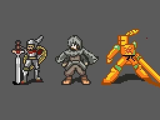 【Resprite】火焰纹章 风格 人物 像素画 过程