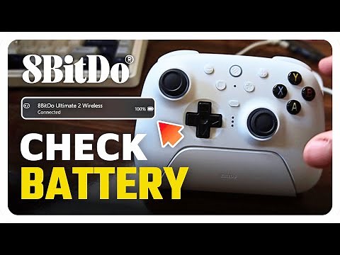How To Check Battery Level on 8BitDo Ultimate 2 Controller (Easy Guide)