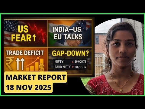“US Market Tanks! VIX Up 13% — India Trade Deficit Jumps! | #Nifty #BankNifty Pre Market Report”