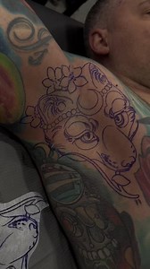 Armpit Tattoo Reveal ✨ Would You Ever Try This Placement? #tattoo #armpittattoo #arcticfoxtattoo | tiaberrys