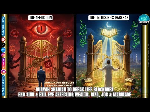Ruqyah Shariah to Break Life Blockages | End Sihr & Evil Eye Affecting Wealth, Rizq, Job & Marriage