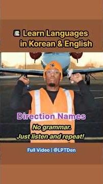 📚 Korean Direction Words for Beginners | TTK Ep.04 (A)